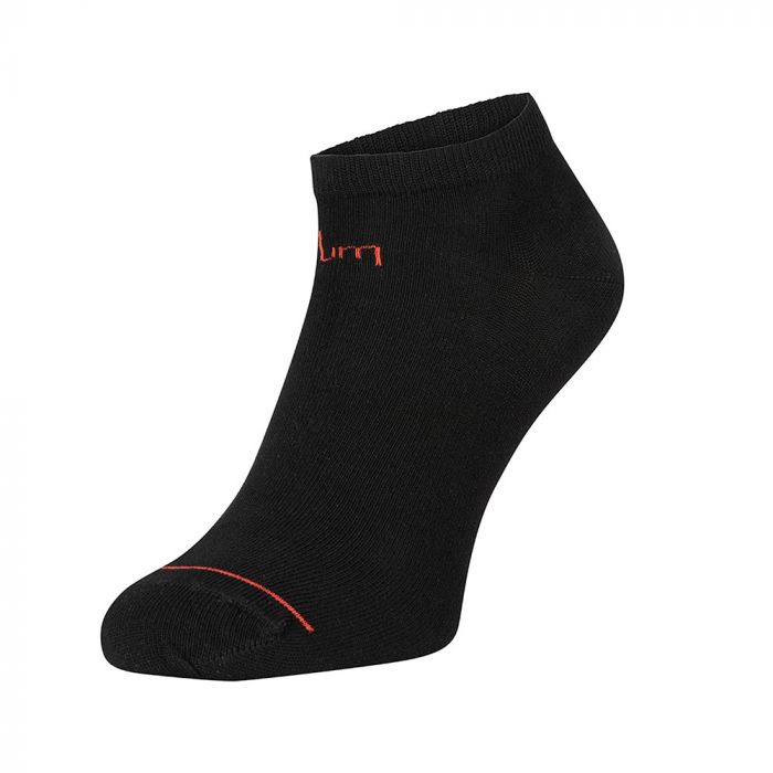 Undiemeister Zwarte Sneakersokken Volcano Ash 4 - pack - Undiemeister®