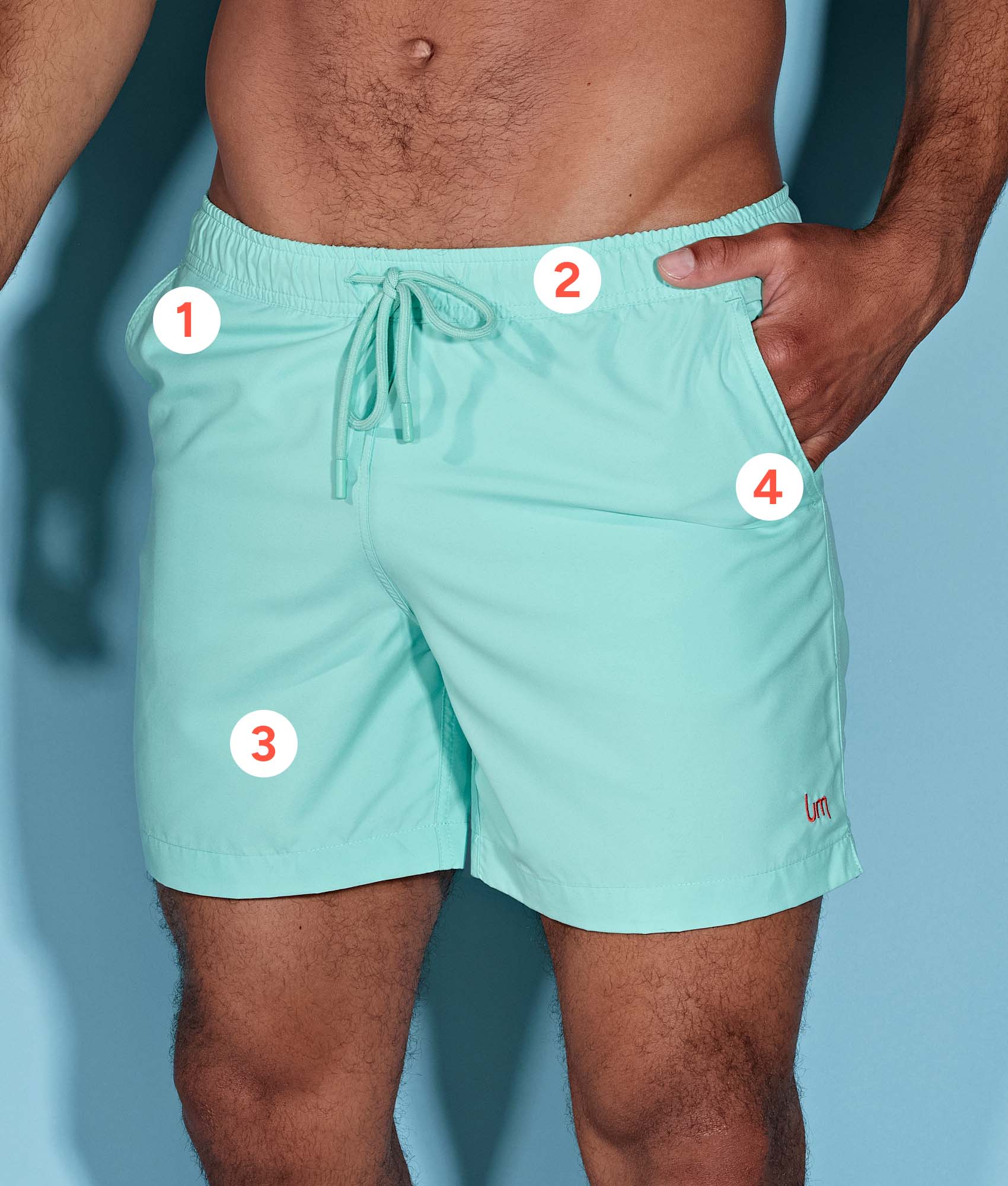 Badehose für Männer