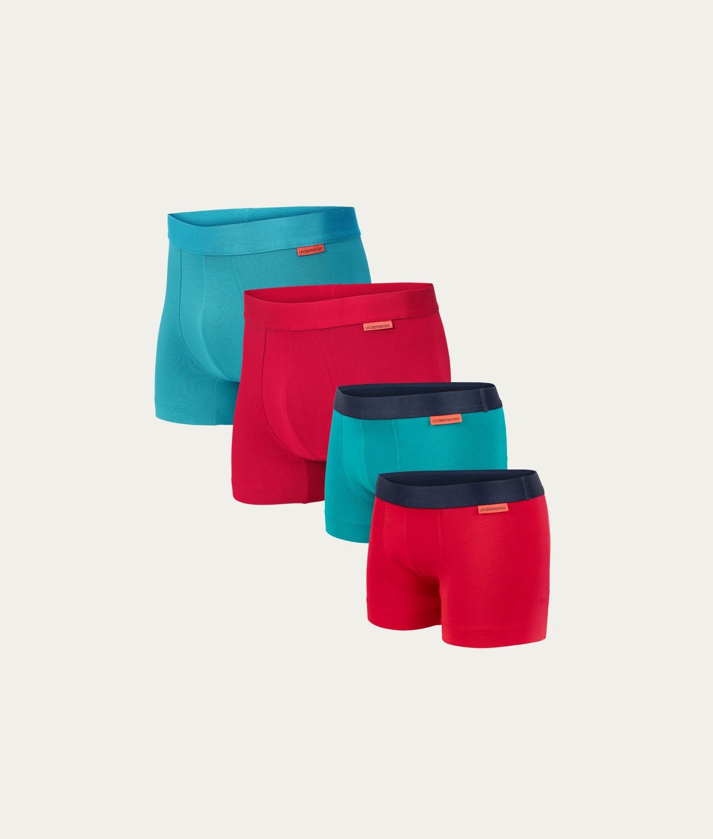 Vader & Zoon Boxershorts Aurora Sky & Bright Sunrise (4 - pack) - Undiemeister