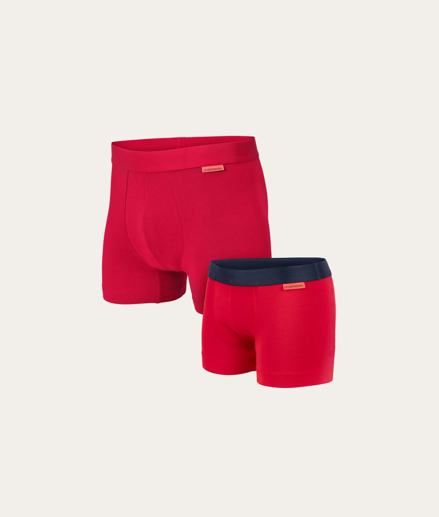 Vader & Zoon Rode Boxershort Bright Sunrise (2 - pack) - Undiemeister
