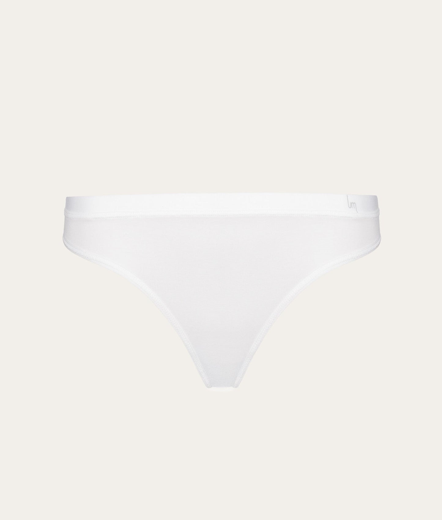 Witte Bikinislip Chalk White (3 - pack) - Undiemeister