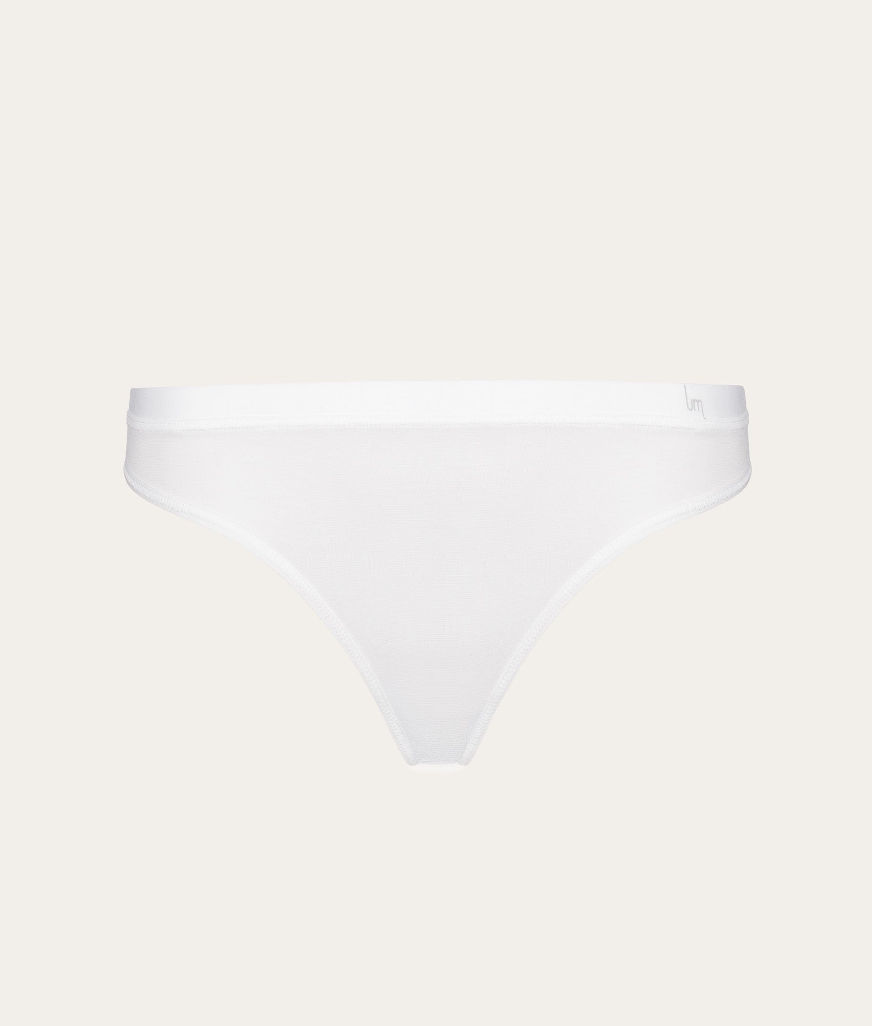 Witte Bikinislip Chalk White (3 - pack) - Undiemeister