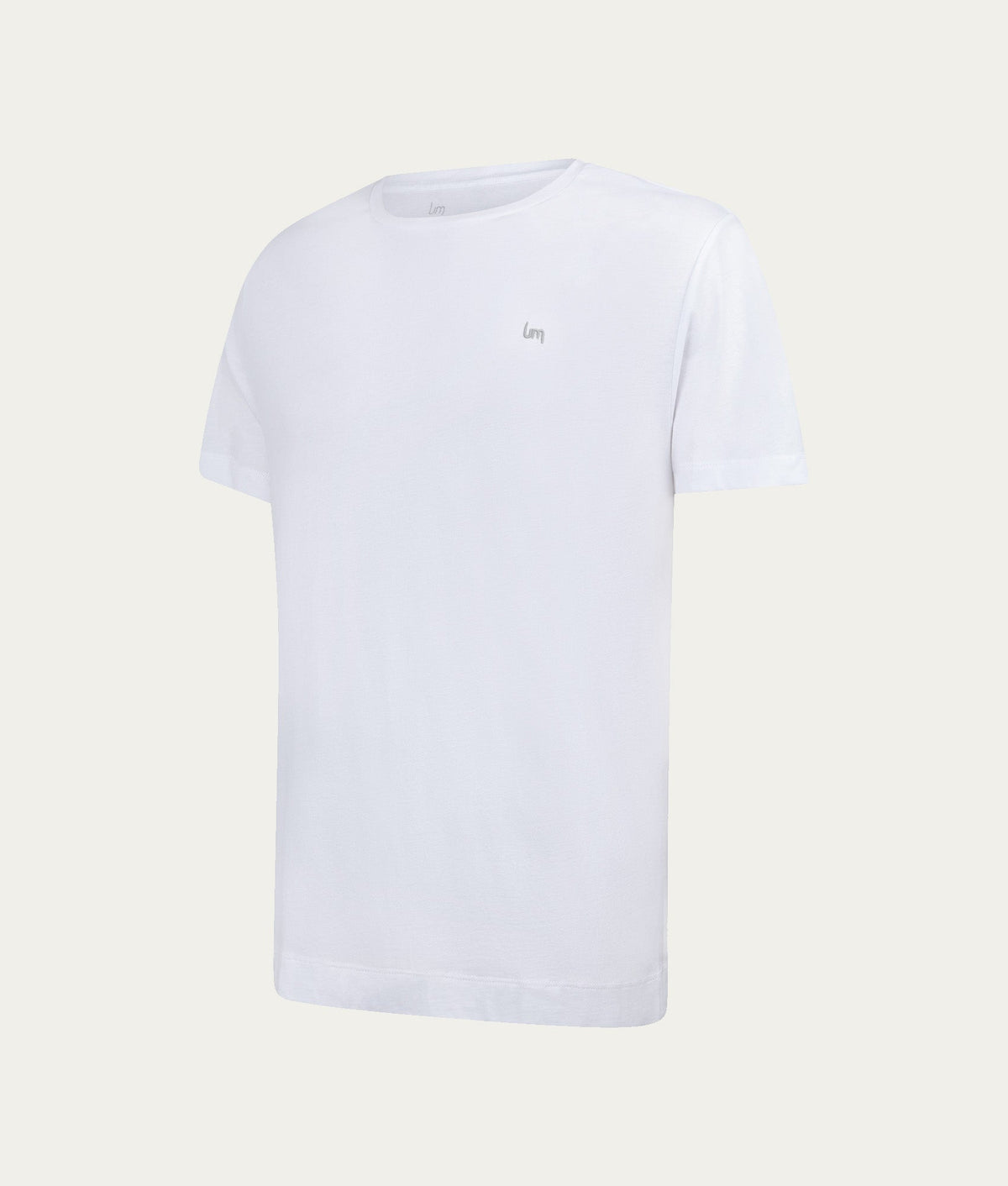 Witte Casual T-shirt Ronde Hals Chalk White - Undiemeister