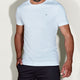 Witte Casual T-shirt Ronde Hals Chalk White