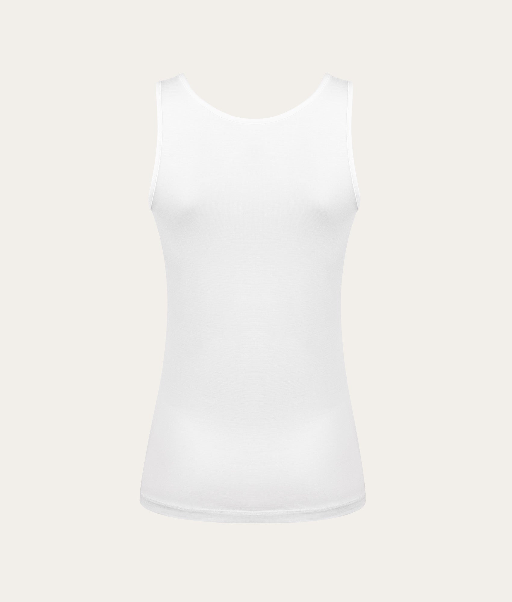 Witte Dames Tanktop Chalk White (3 - pack) - Undiemeister