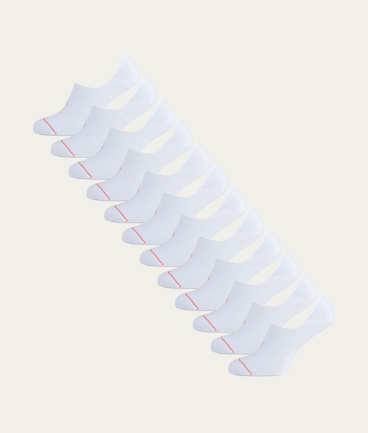 Witte Footies Chalk White (12 - pack) - Undiemeister