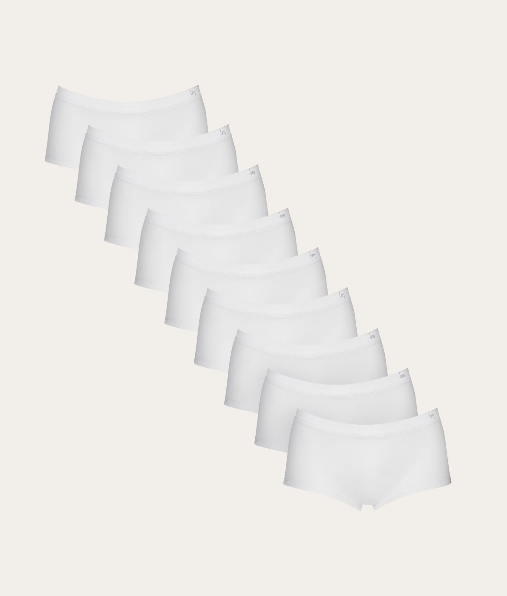 Undiemeister Dames - Witte Hipster 9-pack