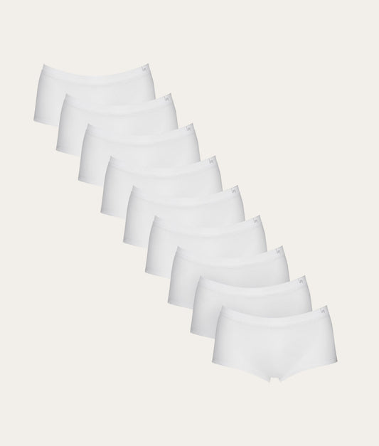 Undiemeister Dames - Witte Hipster 9-pack