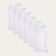 Weißer Slim Fit Tanktop Chalk White 6er-Pack