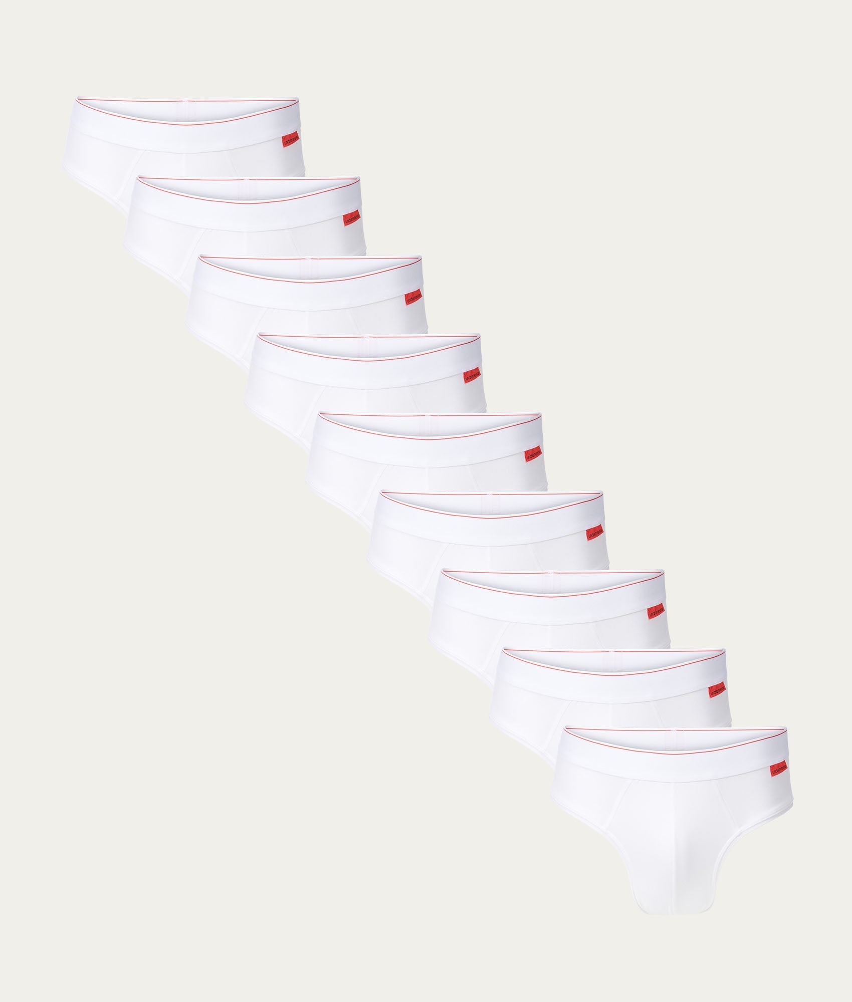 Undiemeister Witte Heren Slips 9-pack 