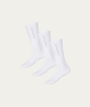 Witte Sportsokken Chalk White (3 - pack) - Undiemeister