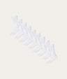 9-pak Hvide Sportstrømper Chalk White
