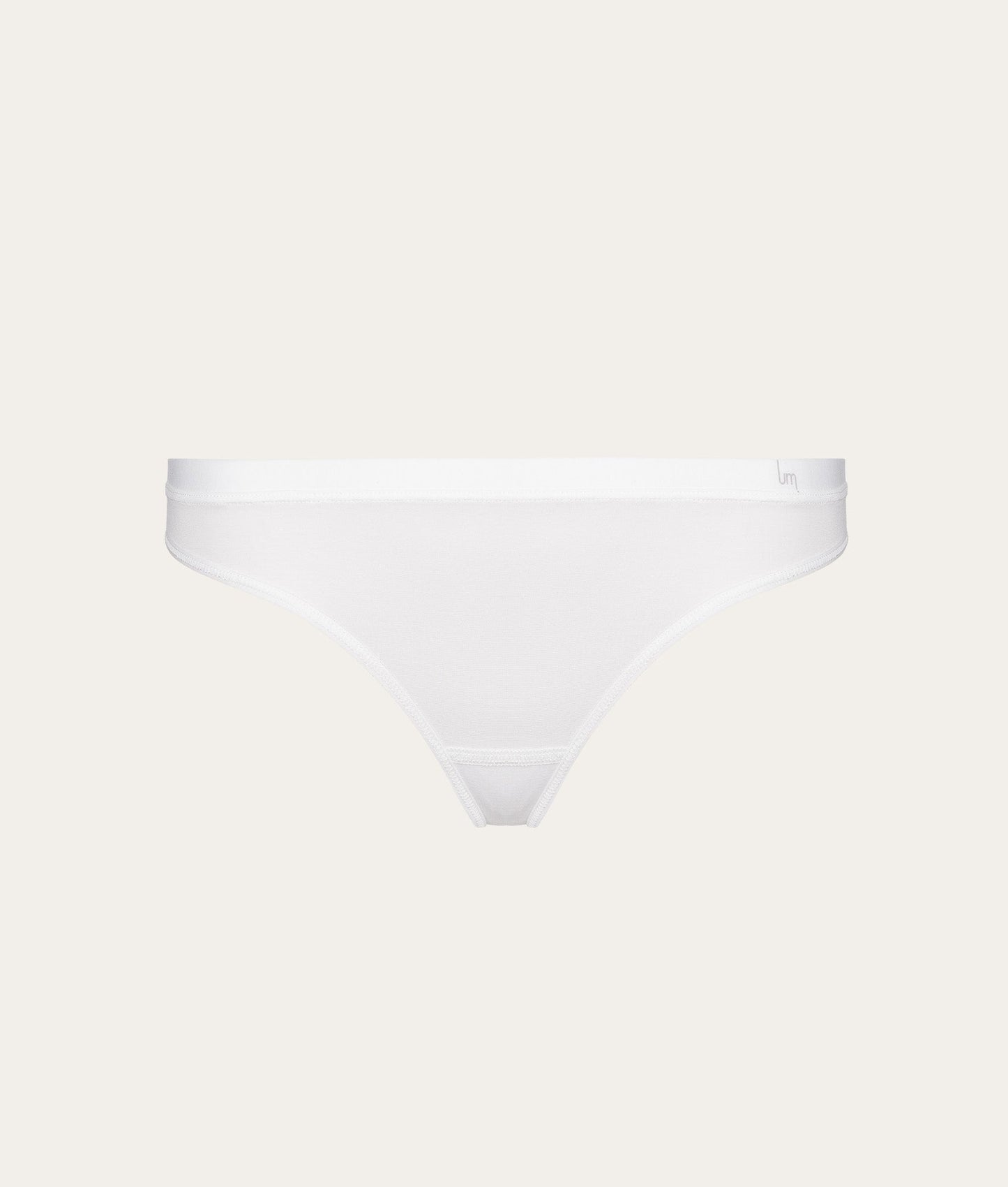 Witte String Chalk White (3 - pack) - Undiemeister