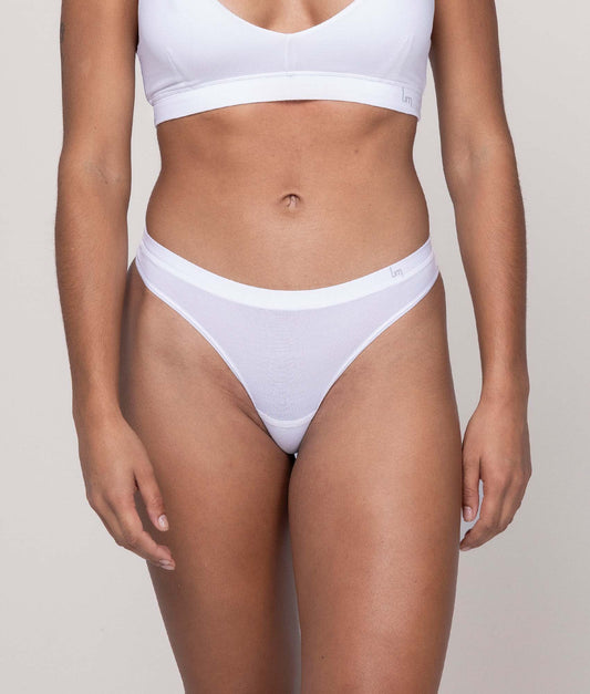 Witte String Chalk White (3 - pack) - Undiemeister