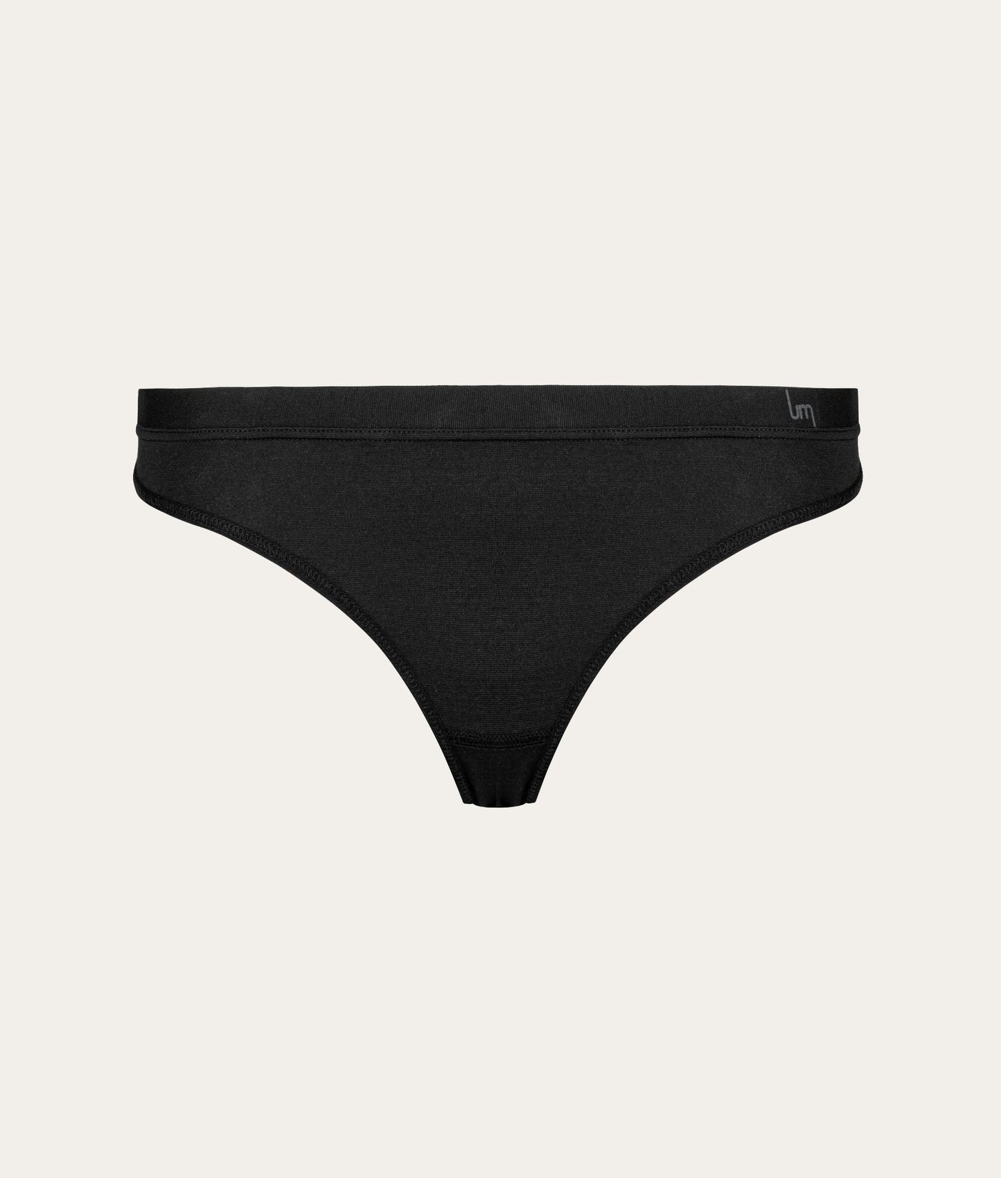 Zwarte Bikinislip Volcano Ash (3 - pack) - Undiemeister