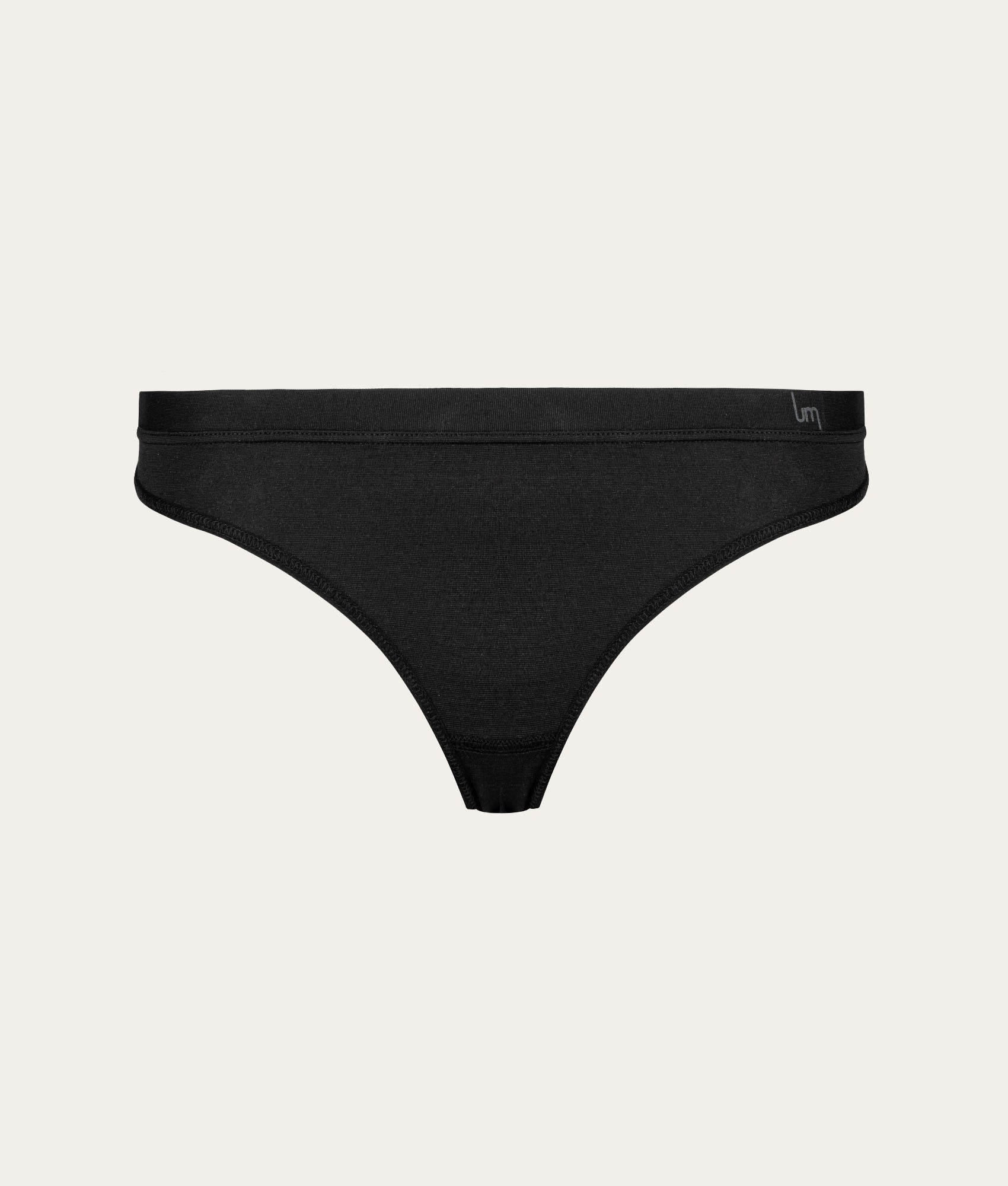 Zwarte Bikinislip Volcano Ash (3 - pack) - Undiemeister