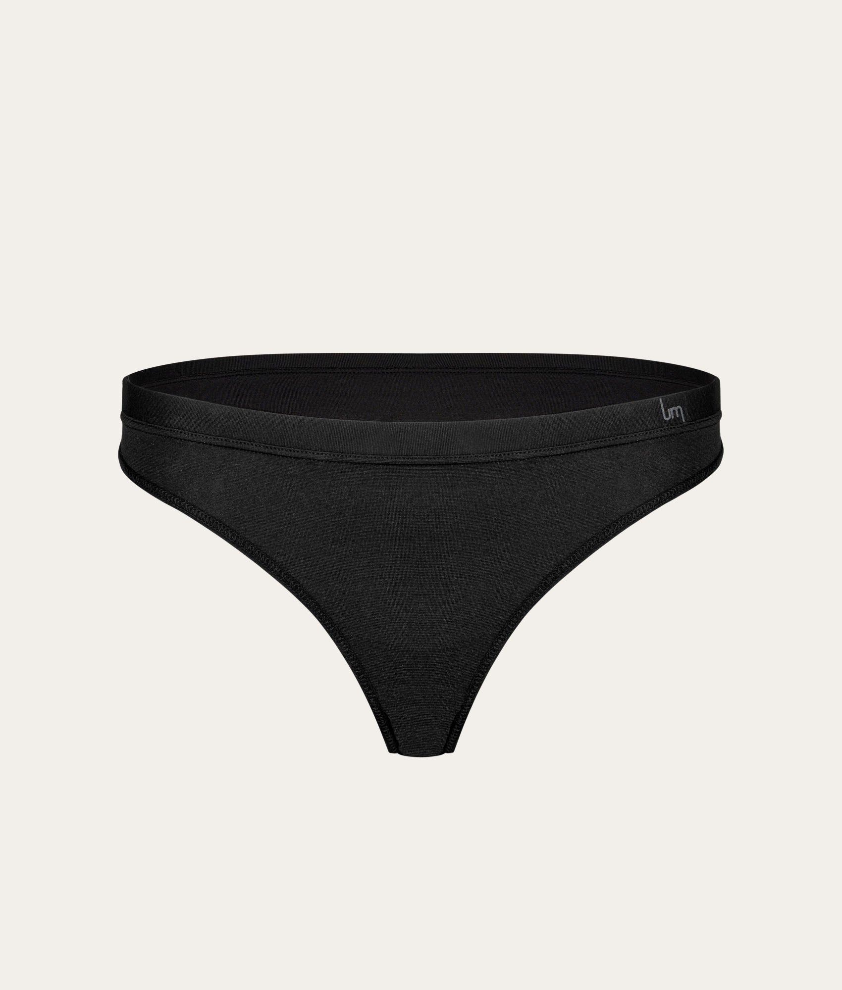 Zwarte Bikinislip Volcano Ash (6 - pack) - Undiemeister