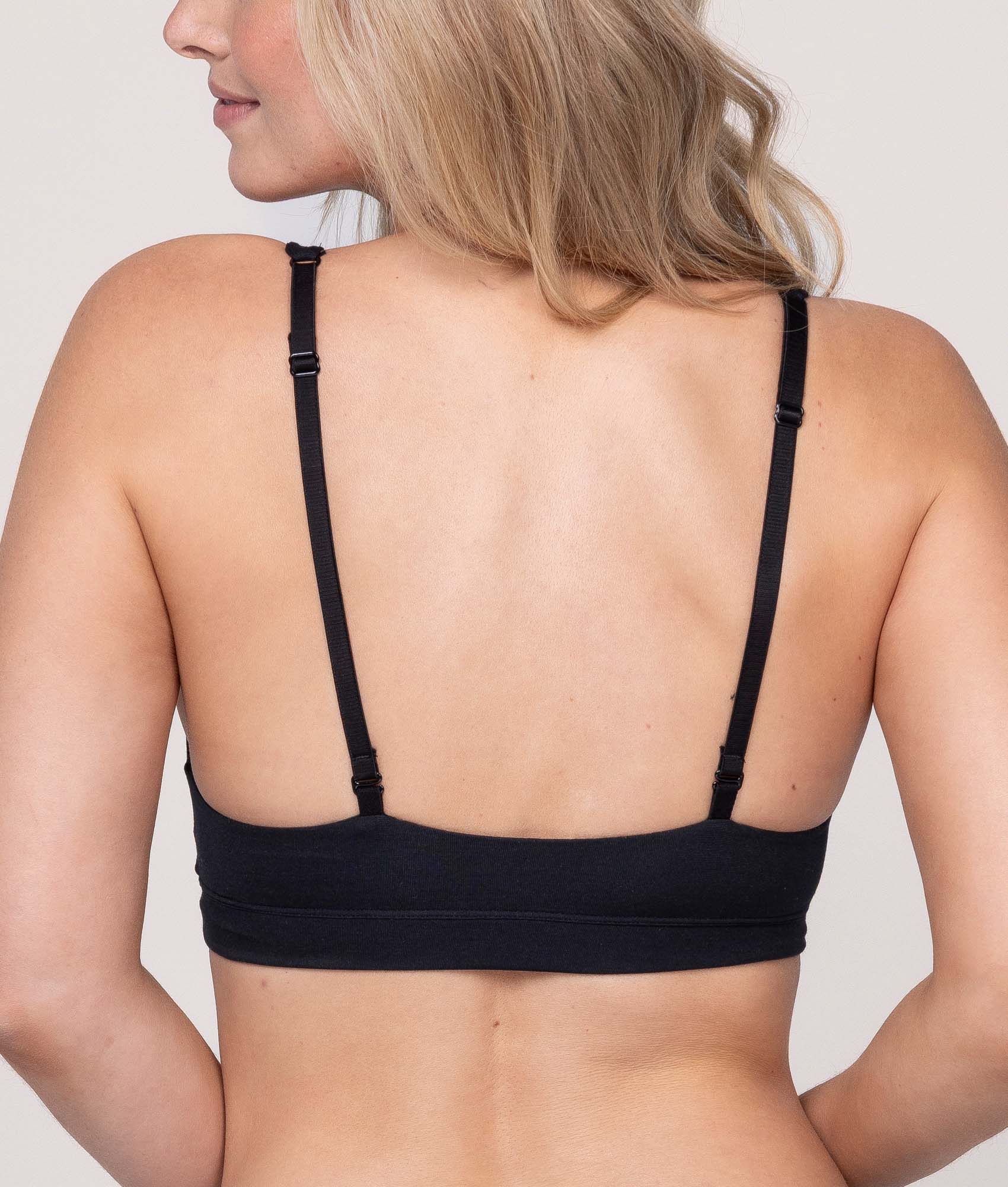 Zwarte Bralette Volcano Ash - Undiemeister