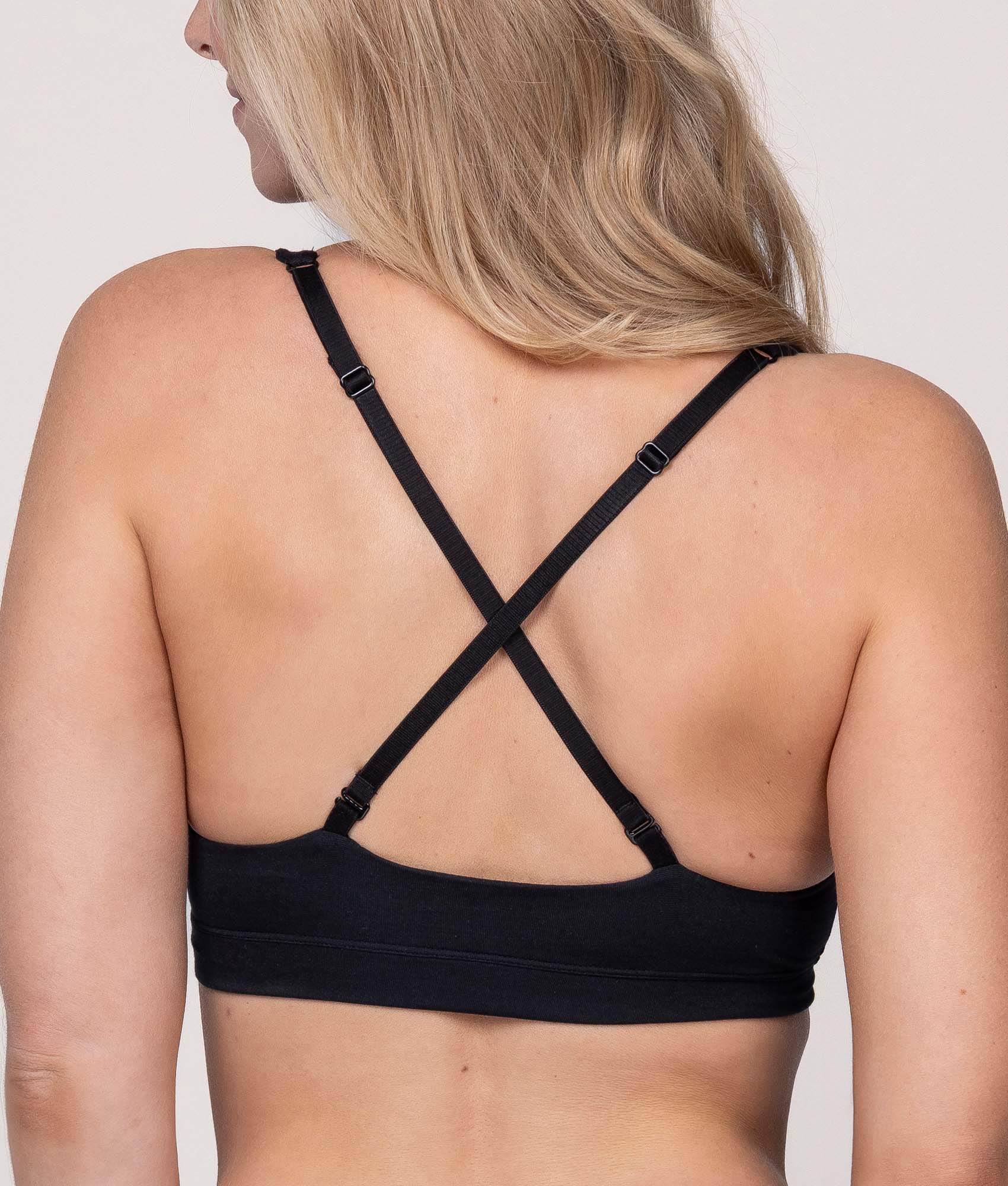 Zwarte Bralette Volcano Ash - Undiemeister