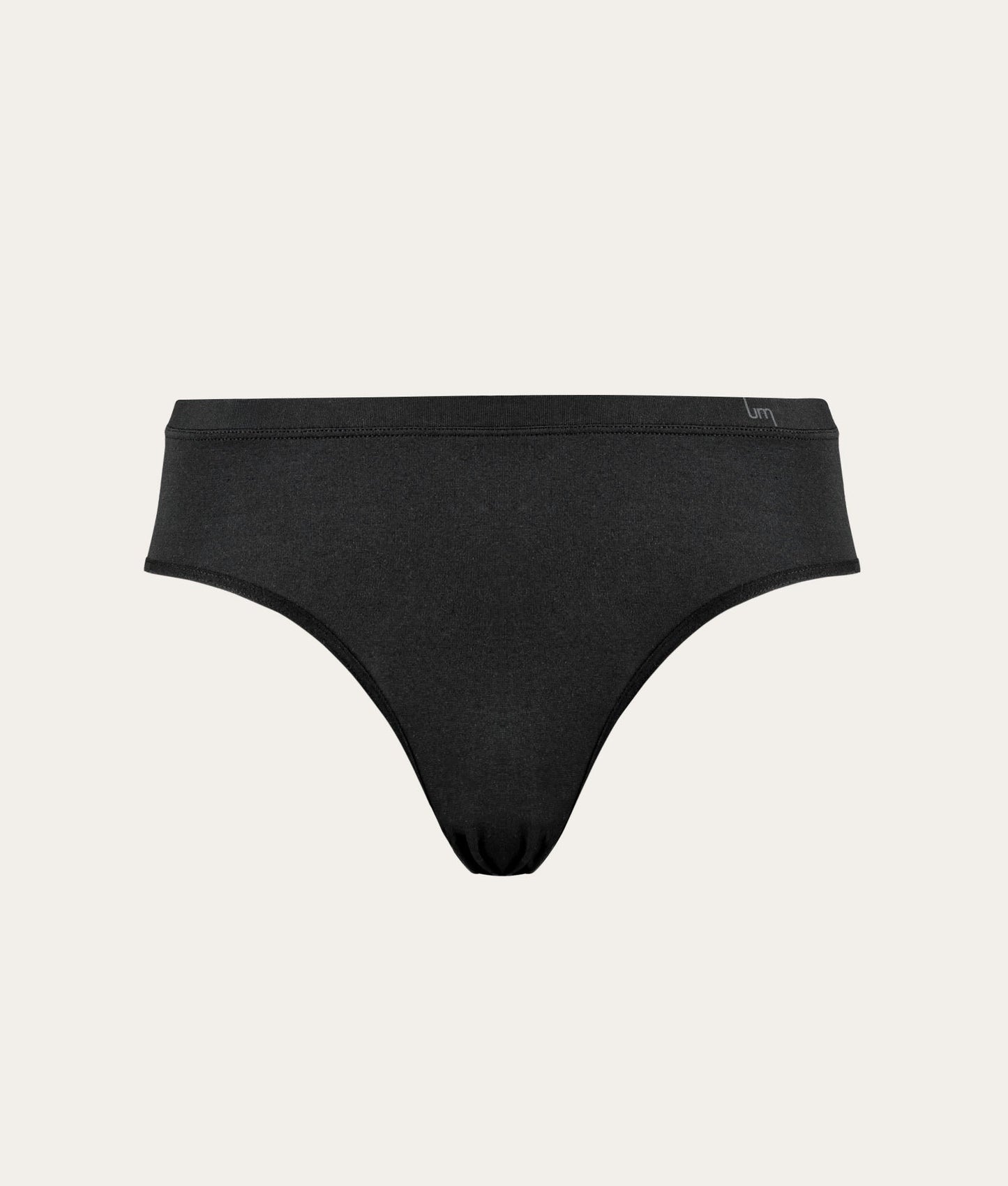 Zwarte Dames Slip Volcano Ash (3 - pack) - Undiemeister