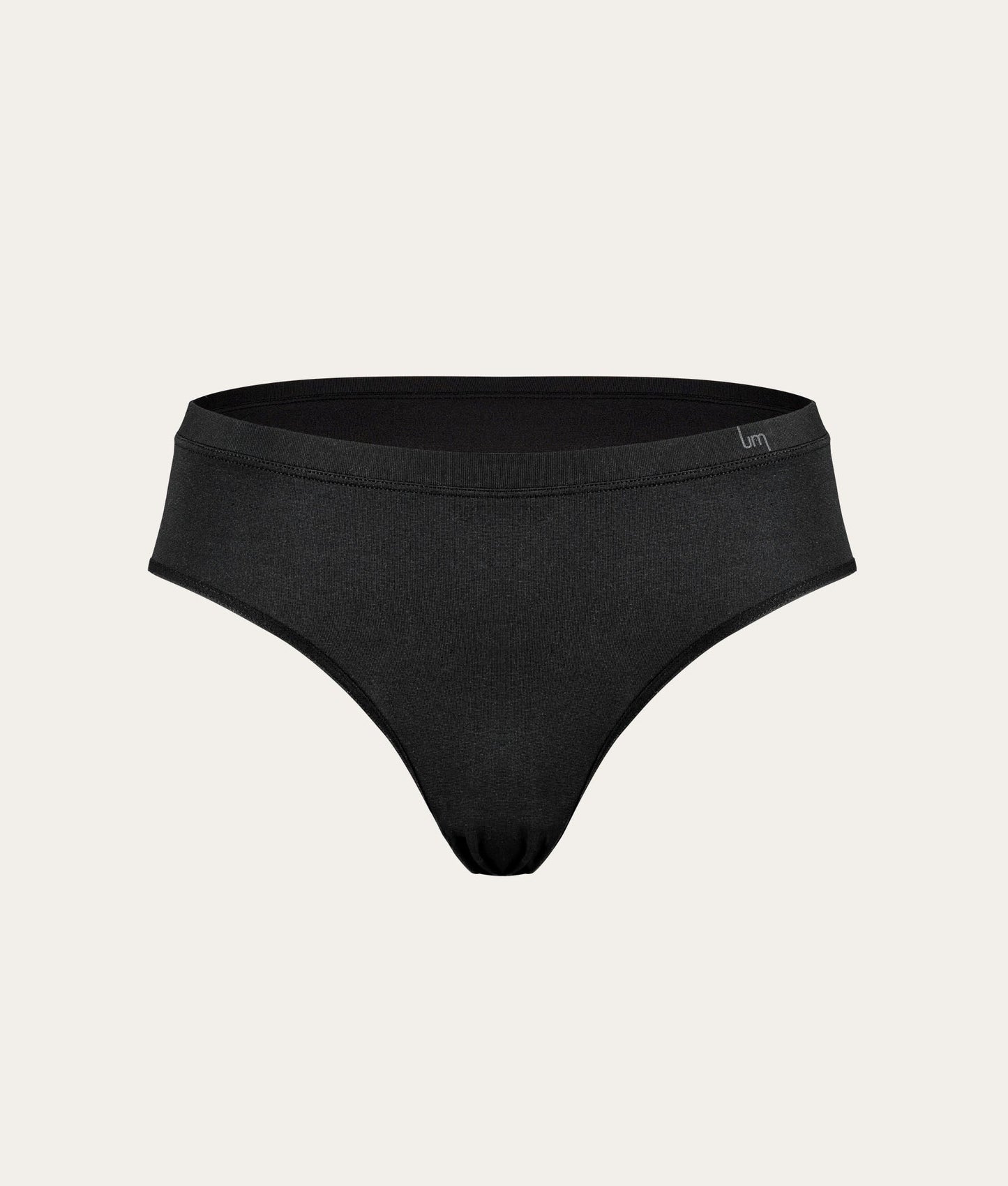 Zwarte Dames Slip Volcano Ash (6 - pack) - Undiemeister