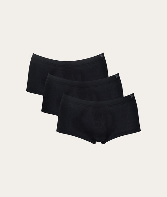 Zwarte Hipster Volcano Ash (3 - pack) - Undiemeister