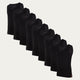 Zwarte Slim Fit Tanktops Volcano Ash (9-pack)