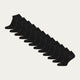 Schwarze Sneaker-socken Volcano Ash 12er-Pack