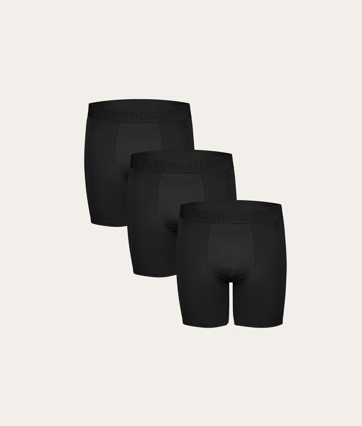 Zwarte Sport Boxershort Volcano Ash (3-pack) - Undiemeister