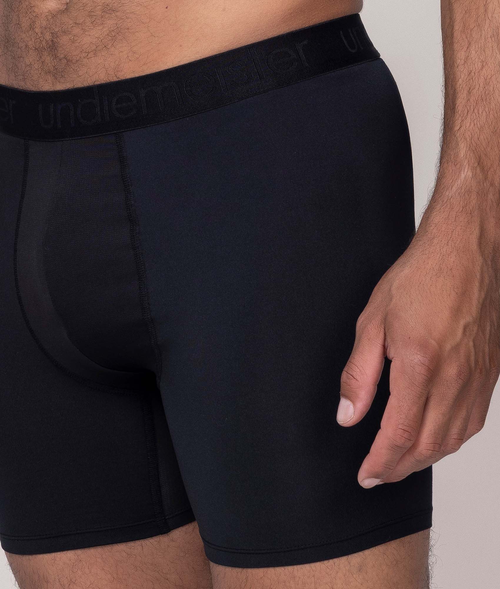 Undiemeister zwarte sportboxershort