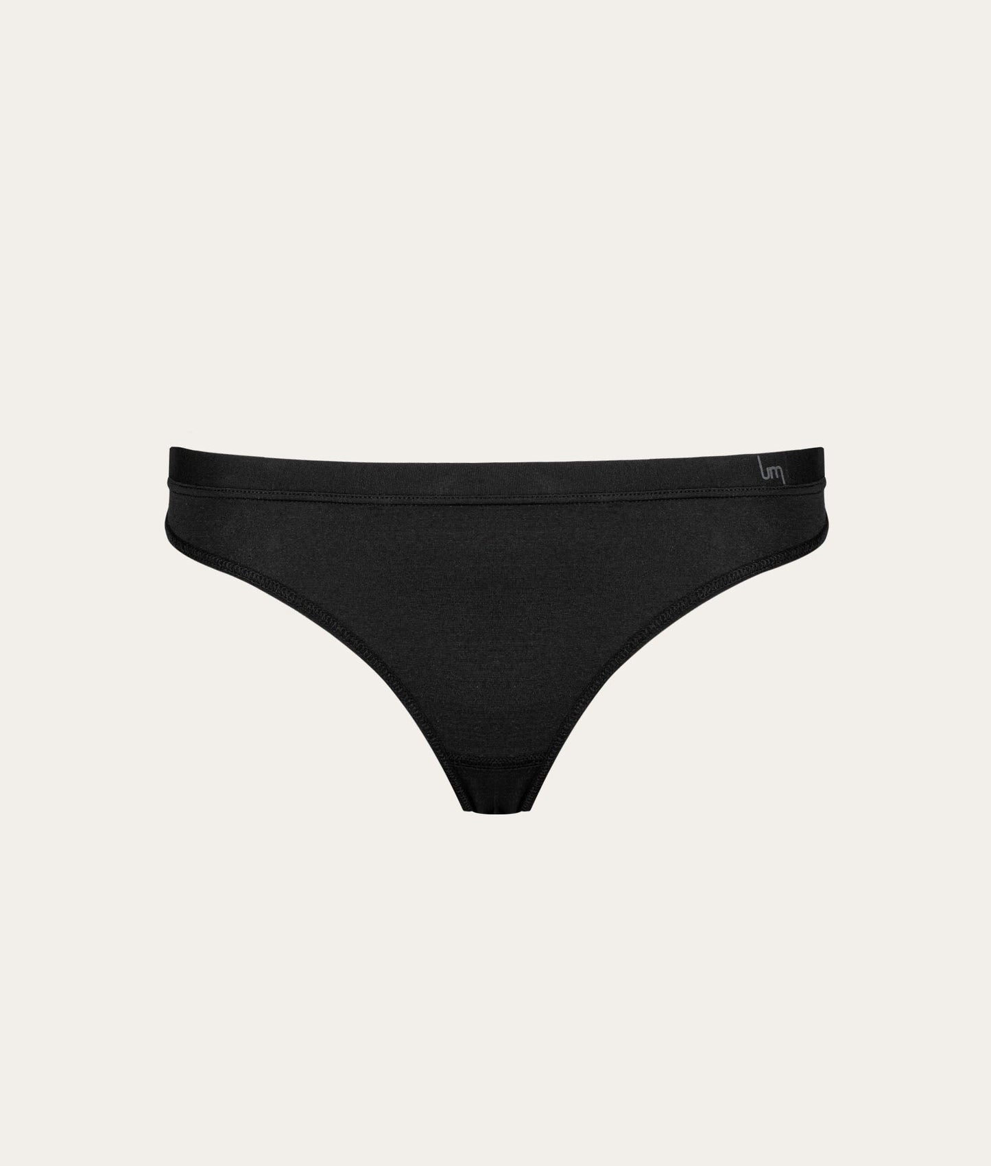 Zwarte String Volcano Ash (3 - pack) - Undiemeister