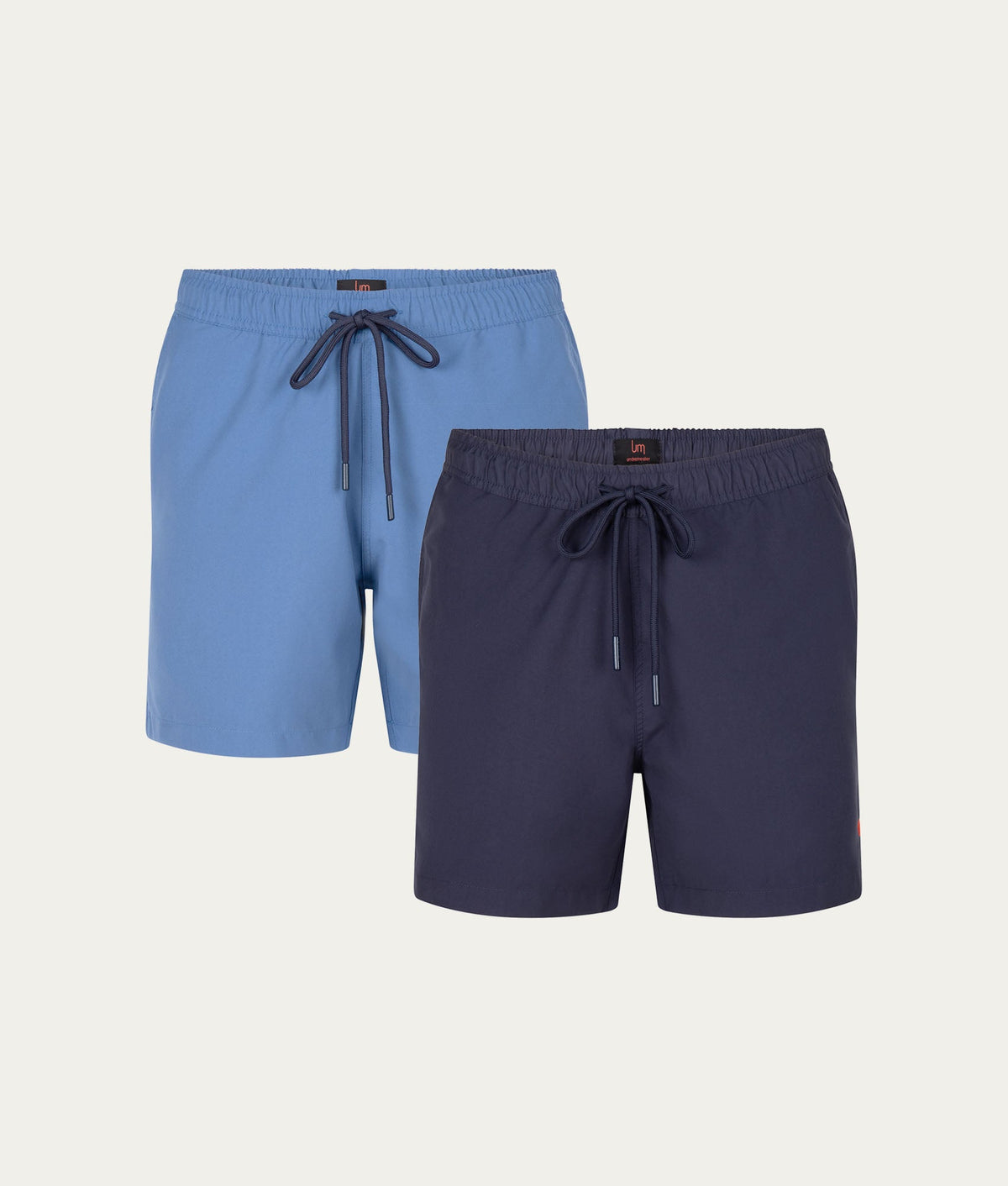 Zwembroeken IJsblauw & Donkerblauw (2 - pack) - Undiemeister