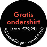 Undiemeister® Witte Slim Fit Longsleeve Ronde Hals Chalk White