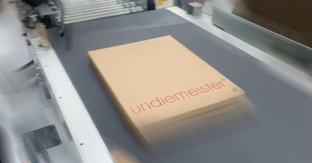 Undiemeister takes a new step towards sustainability: custom packaging