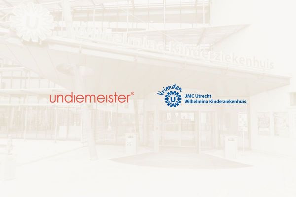 Undiemeister® støtter Wilhelmina børnehospitalet (WKZ) i Utrecht fra 2022.