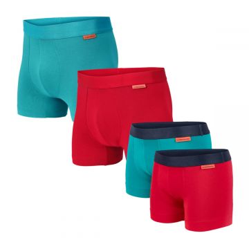 Undiemeister® Vaderdag 4-pack Cyaan/Rood