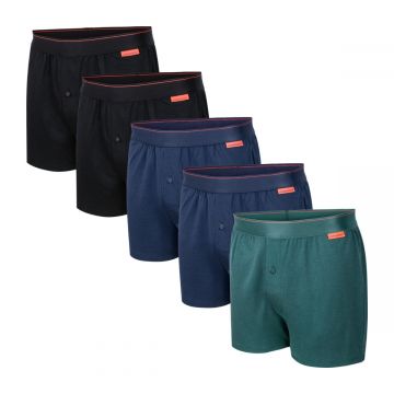 Undiemeister® Black Friday Lösa Boxershorts 5-pack