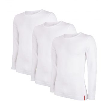 Undiemeister® 2=3 Deal Longsleeve Ronde Hals Chalk White