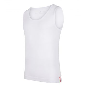 Undiemeister® Weißes Slim Fit Tanktop Chalk White