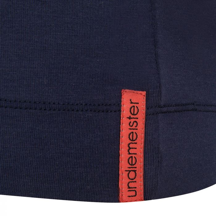 Blue T-shirt Round neck label