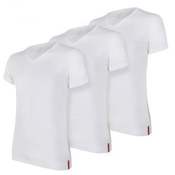 Undiemeister® Welkomstpakket Slim Fit T-shirts met V-hals - Wit