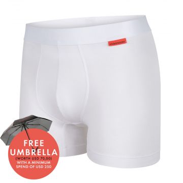 Undiemeister® White Boxer short Chalk White