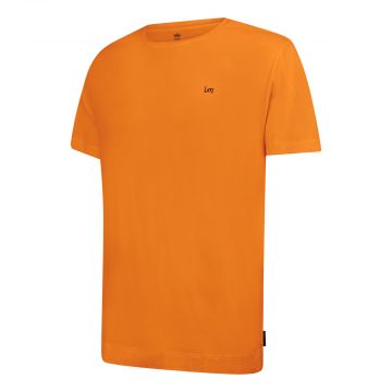 Undiemeister® Orange Casual T-Shirt Rundhalsausschnitt Dutch Orange
