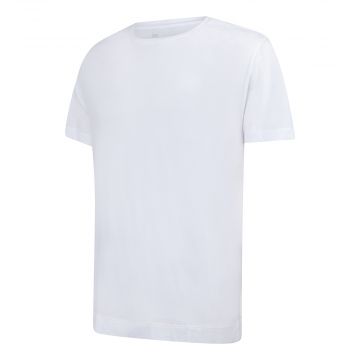 Undiemeister® Weißes Casual T-shirt Rundhalsausschnitt Chalk White