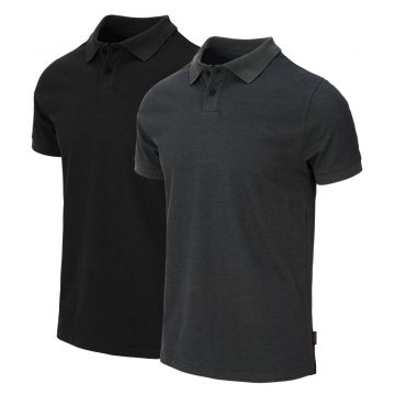 Undiemeister® Black Friday 2-Pack Polos Grey & Black