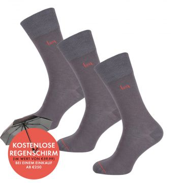 Grey Socks 3-pack