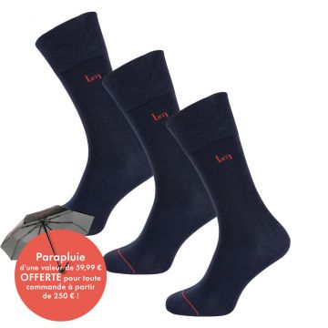 Blue Socks 3-pack