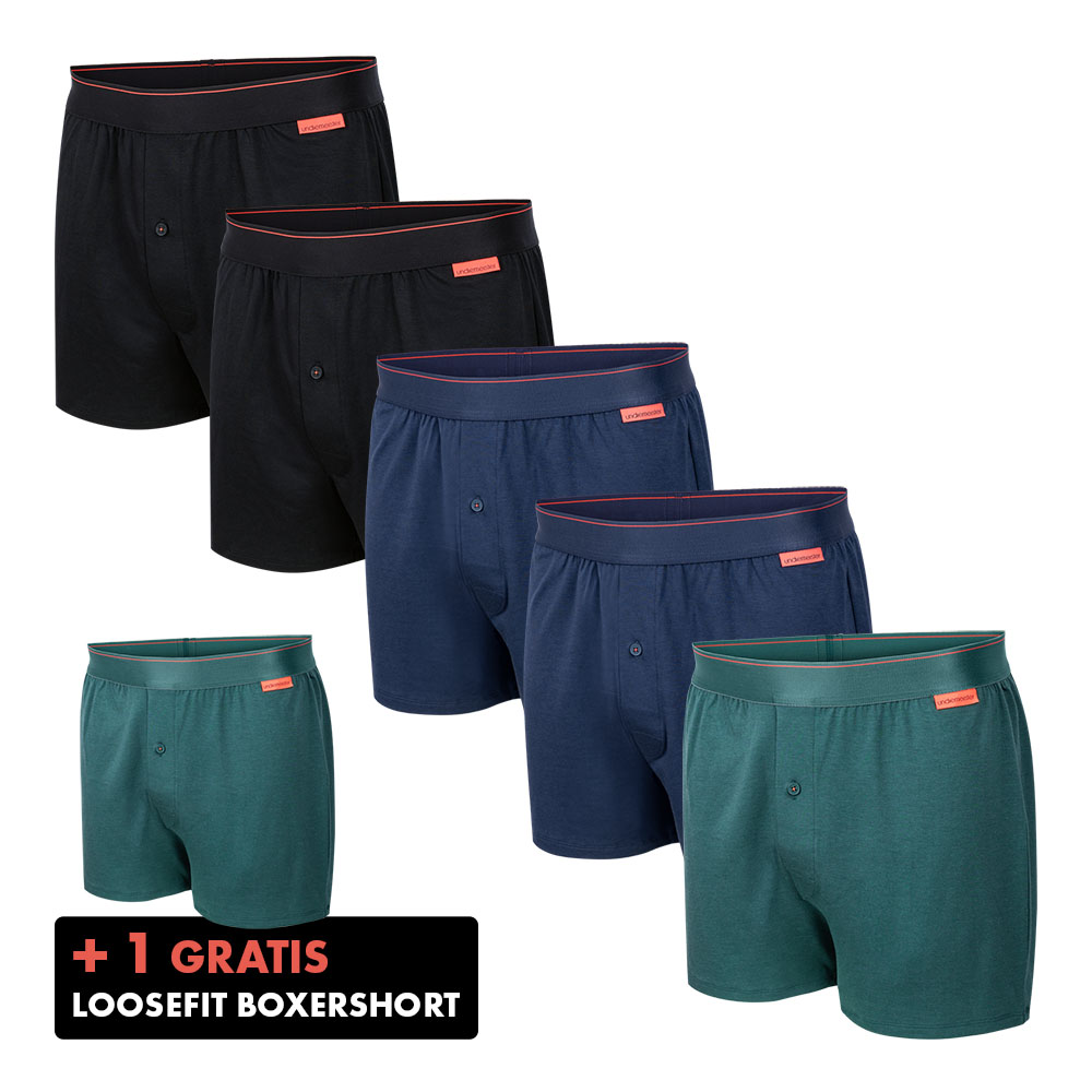 Undiemeister® Meisterpack Loose Fit Boxershorts 6-Pack