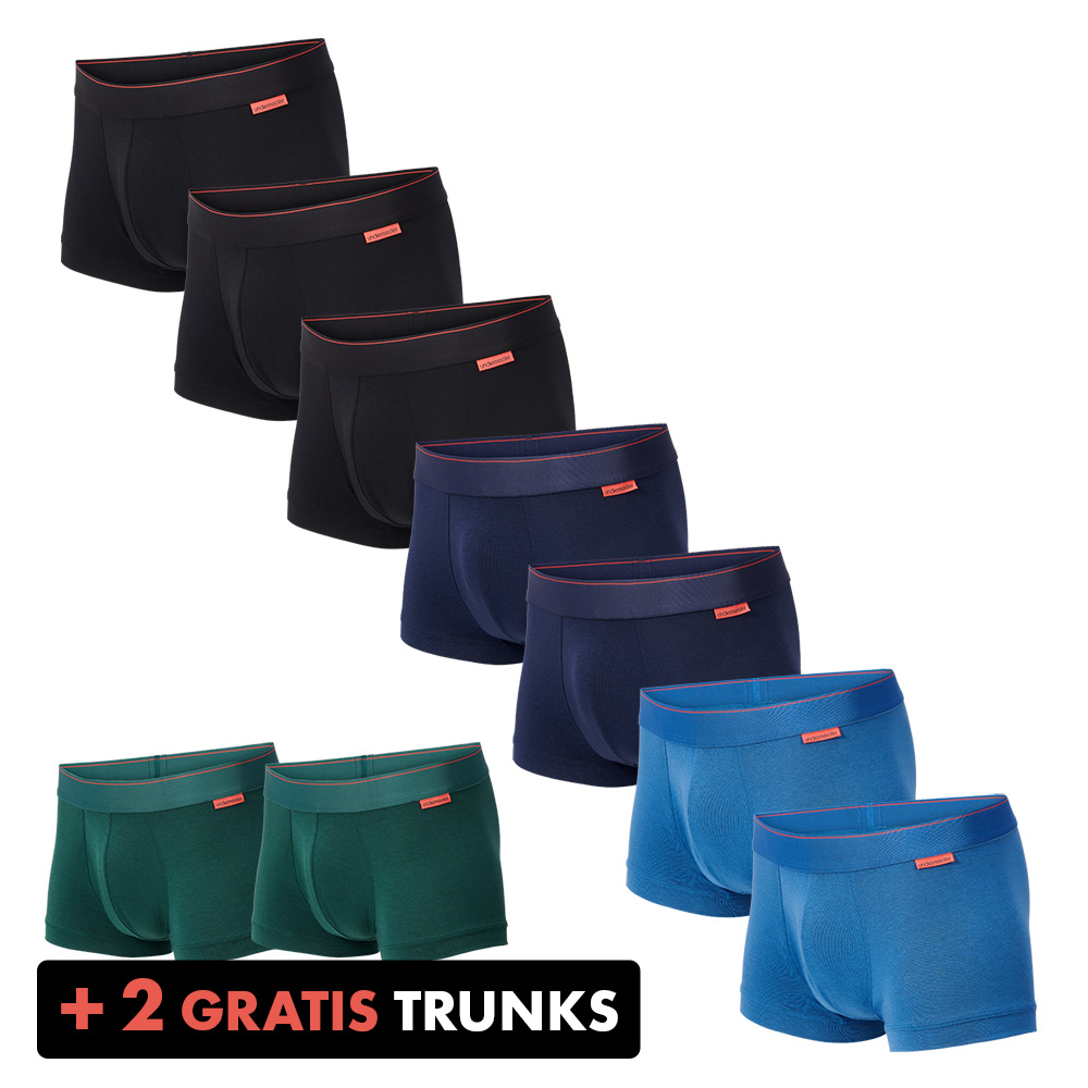 Undiemeister® Meisterpack Trunks 9-pack - XXXL