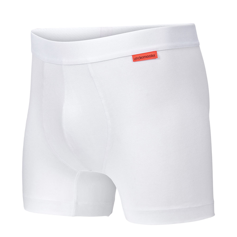 Undiemeister® Heren Boxershort Chalk White (wit) - Premium Mannen Boxershorts - S